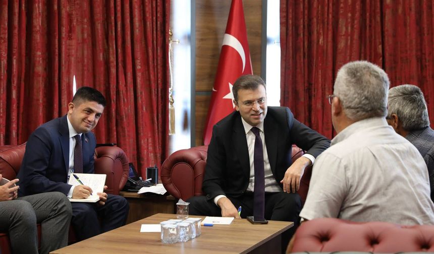 Vali Akmeşe vatandaşları dinledi