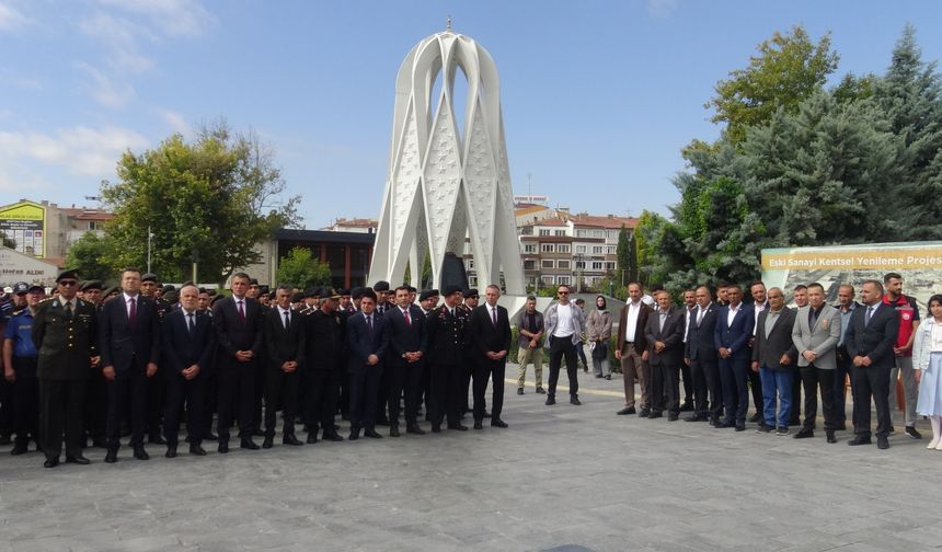 Niğde’de 19 Eylül Gaziler Günü törenle anıldı