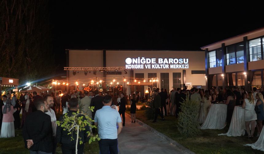 Niğde Barosu’nda Adli Yıl coşkusu