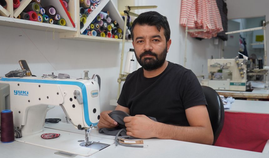 Niğde'de okul sezonu terzilerin iğne-ipliğini hızlandırdı