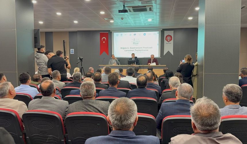 Niğde’de Gastronomi Festivali için geri sayım