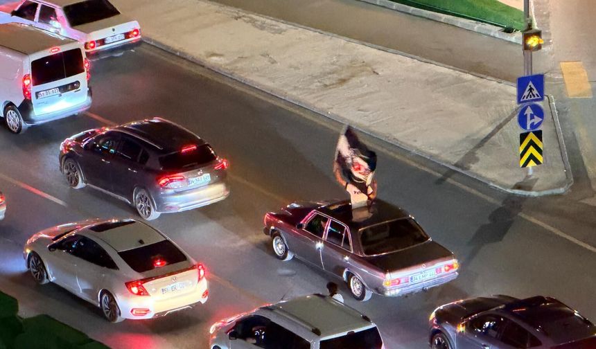 Niğde’de Beşiktaşlı taraftarlar galibiyeti konvoyla kutladı