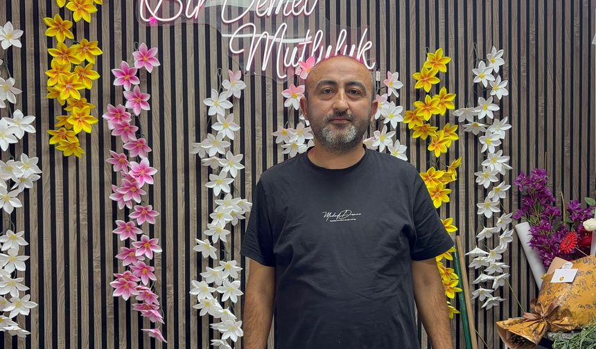 Niğde’de düğün sezonu çiçekçiler için bereketli geçti