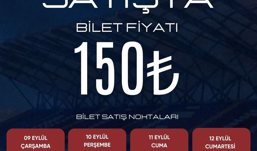Niğde Belediyesispor-Yozgat Belediyespor maçının biletleri satışta