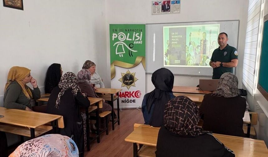 Niğde’de 778 kişiye uy*şturucu bilgilendirmesi