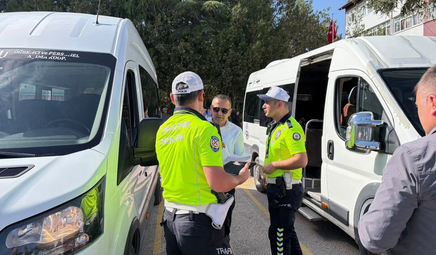 Niğde’de okul servisleri denetlendi