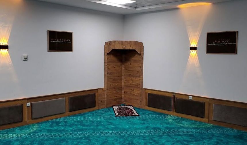 Niğde’de hastaneye iki mescit yapıldı