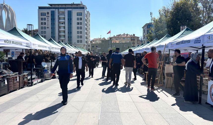 Niğde’de Ahilik Haftası tezgahları açıldı