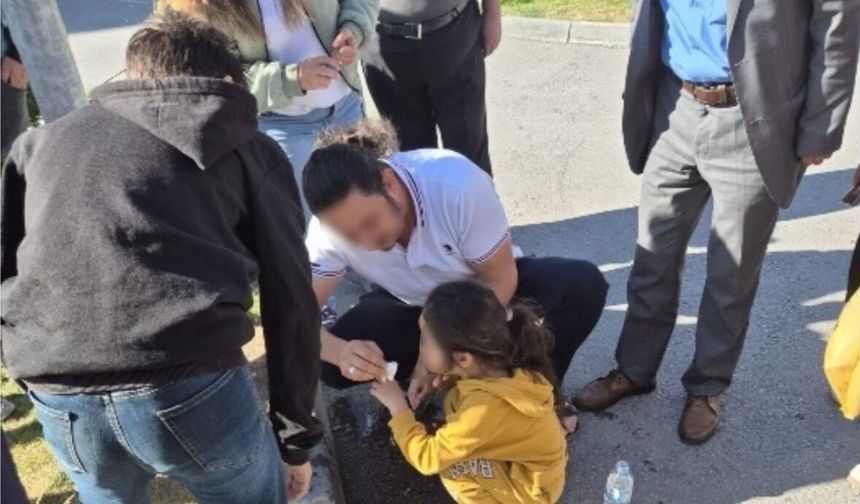 Niğde’de otomobil bisikletli 2 çocuğa çarptı