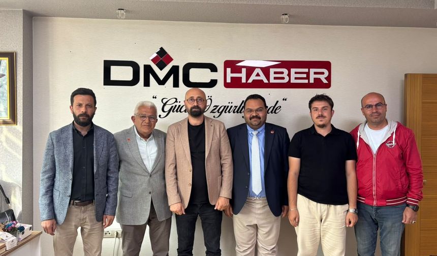 CHP Niğde heyetinden DMC Haber’e ziyaret