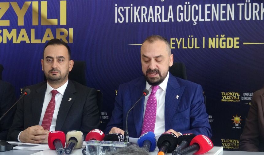 AK Parti Genel Başkan Yardımcısı Acar’dan Niğde’de ‘Ter*rsüz Türkiye’ mesajı