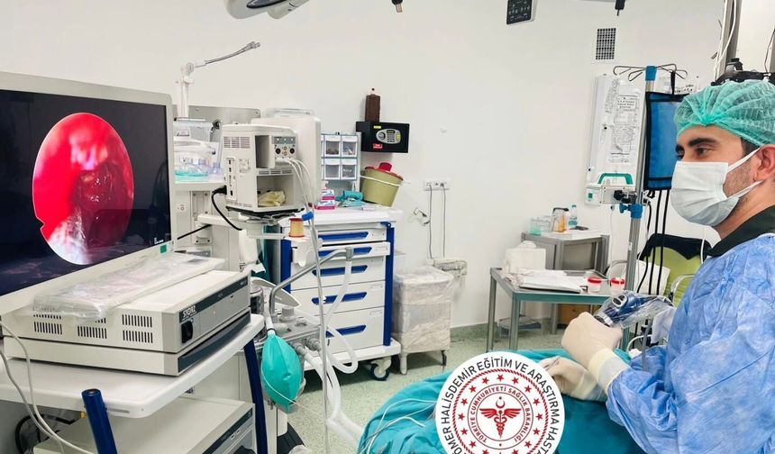 Niğde’de nüks tümör endoskopik yöntemle başarıyla çıkarıldı