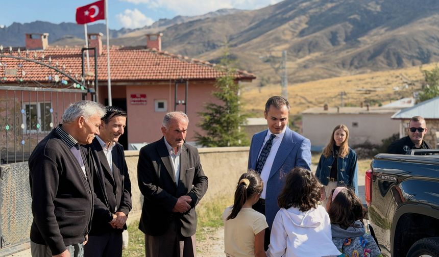 Çamardı Kaymakamı Bektaş köylerdeki çalışmaları inceledi
