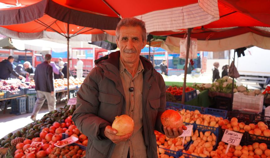 Sonbaharın lezzeti nar, Niğde pazarında yerini aldı
