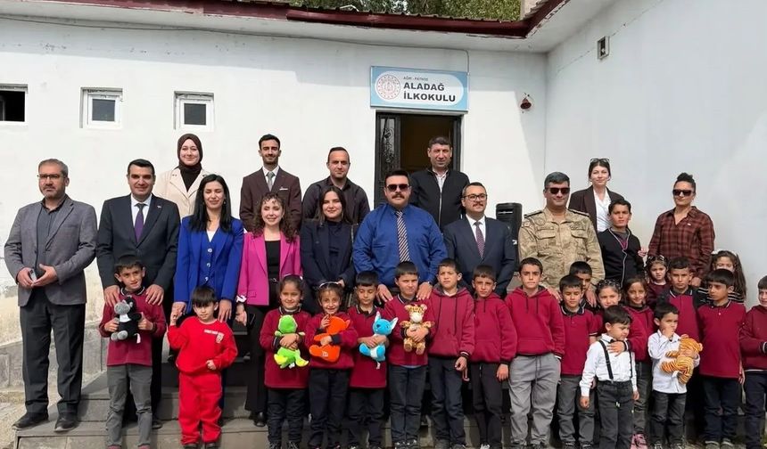 Minik yürekleri sevindiren buluşma