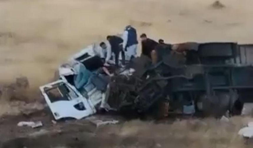 Niğde Ketençimen dağ yolunda kamyonet yoldan çıktı: 1 yaralı
