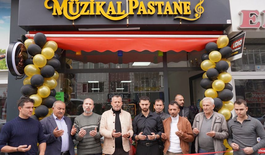 Müzikal Pastanesi Niğde’de görkemli törenle açıldı