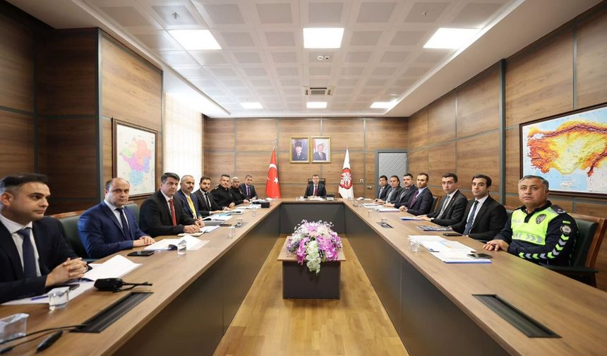 Niğde’de güvenlik ve asayiş toplantısı gerçekleştirildi
