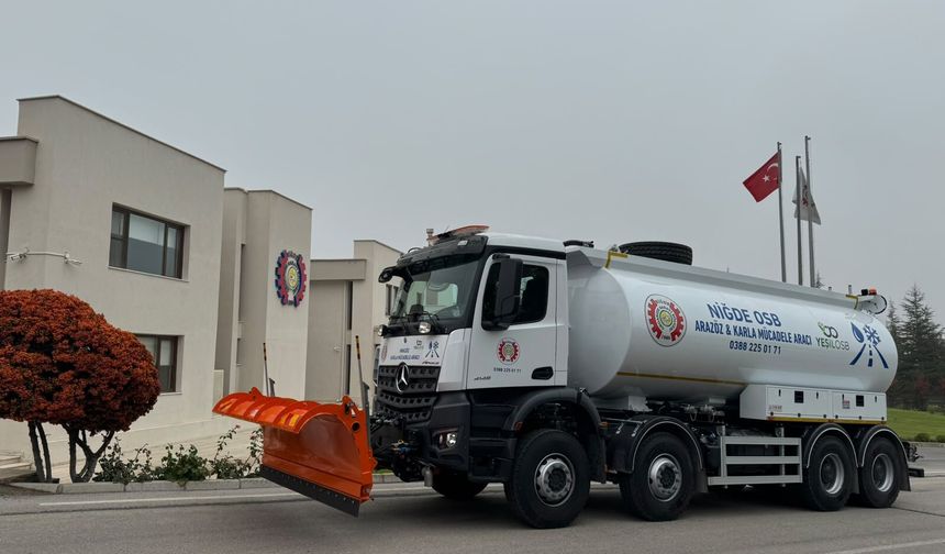 Niğde OSB, araç filosunu çok amaçlı hizmet aracıyla güçlendirdi