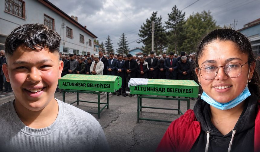 Niğde’de trafik kazasında ölen kardeşler toprağa verildi
