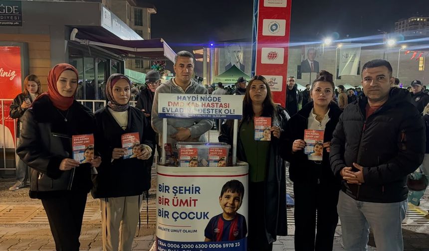 6 yaşındaki Ali Mirşat için Niğde’de umut standı