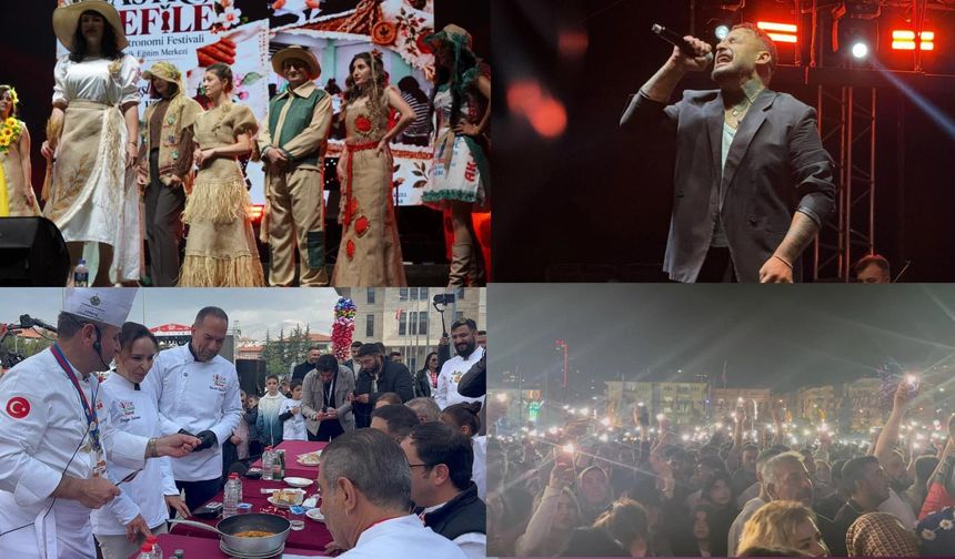 Gastronomi Festivali 10 gün boyunca binlerce ziyaretçiyi ağırladı