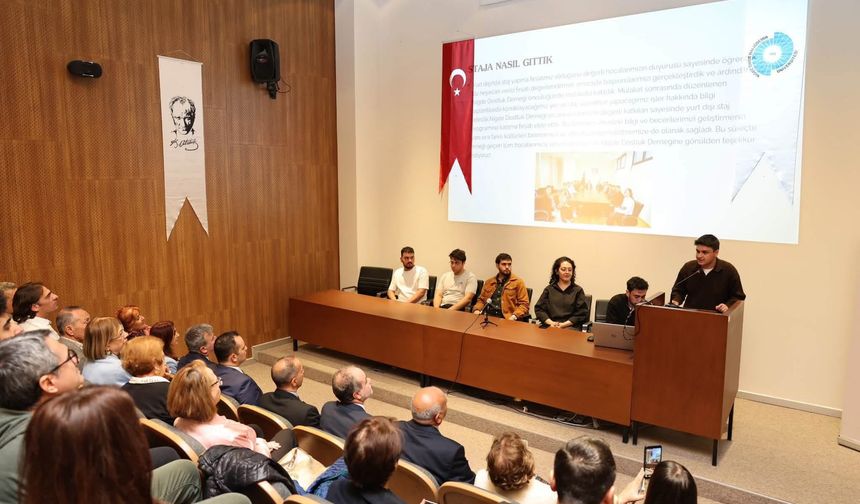 Niğde’de öğrencilere yurt dışı staj imkânları anlatıldı