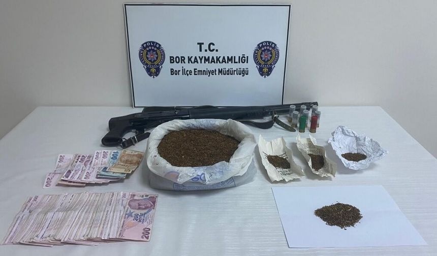 Bor’da uy*uşturucu operasyonu: 1 şüpheli tutuklandı