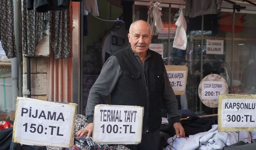 Havalar soğudu, Niğde’de kışlık giyime yönelim başladı
