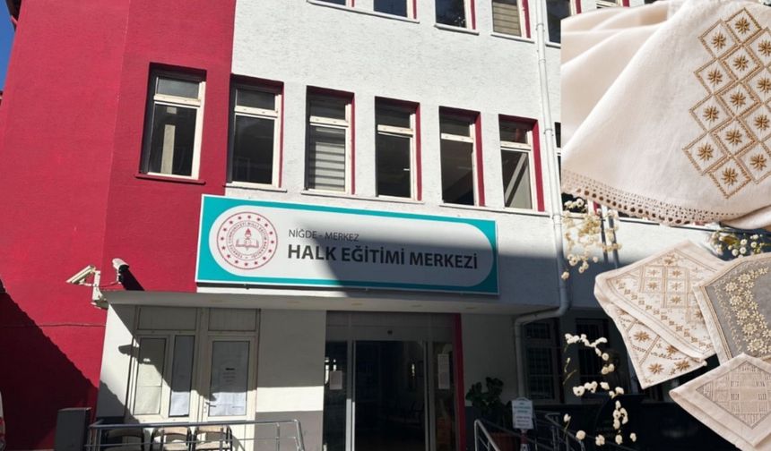 Niğde’de Lefkara İşi kursu açılıyor