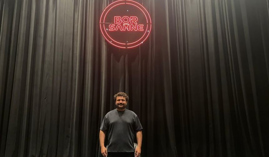 Ali Rıza Tanyeli Bor’da kahkaha dolu bir gece yaşattı