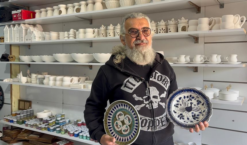 Niğde’de seramikler fırında hayat buluyor