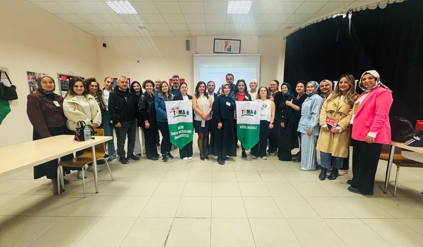 Niğde’de TEMA Vakfı Temel Gönüllü Eğitimi düzenlendi