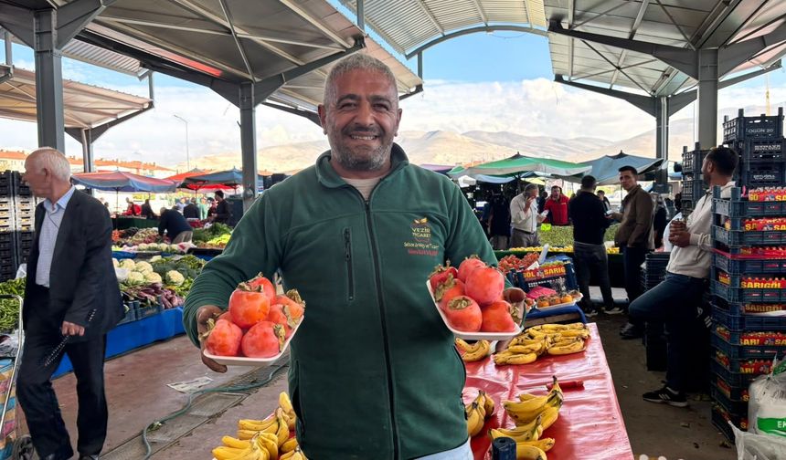 Niğde’de hurma tezgahlarda yerini aldı