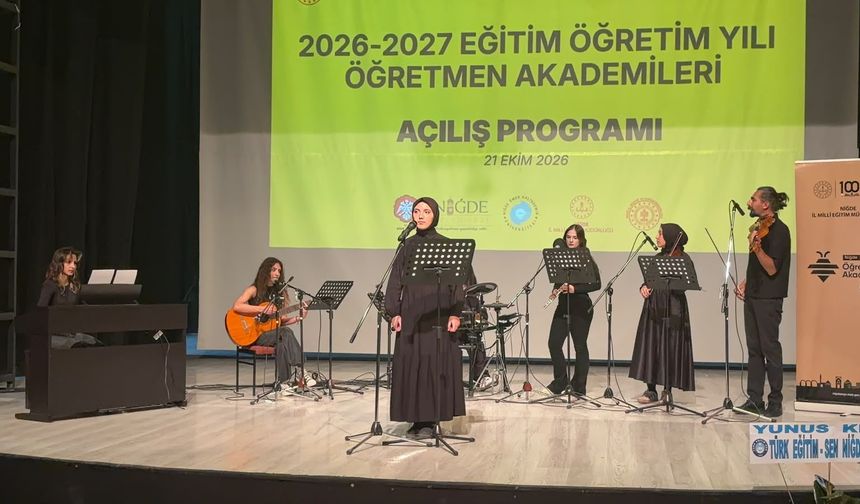 Niğde’de Öğretmen Akademileri’nin açılışı yapıldı