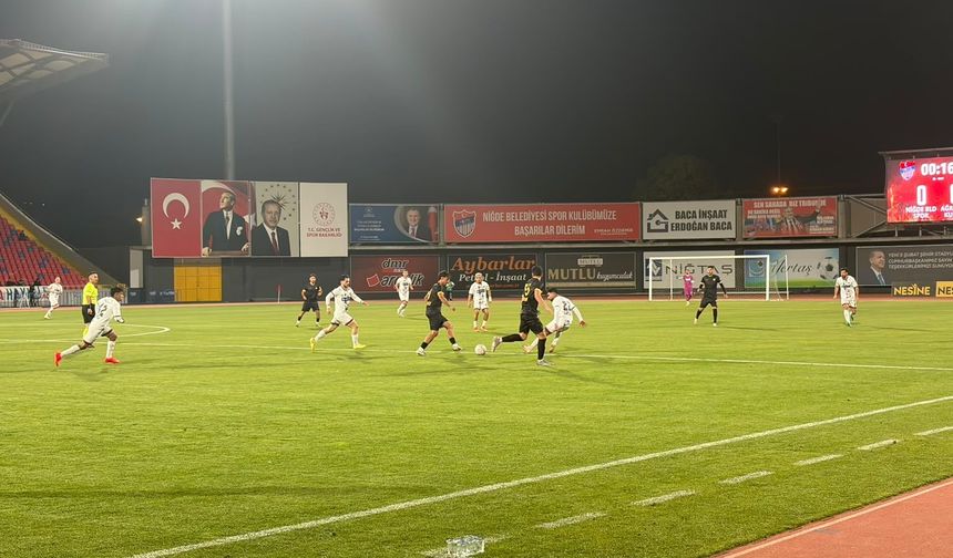 Niğde Belediyespor’dan son dakika zaferi