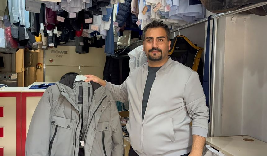 Niğde’de kışlık montlar dolaptan çıktı