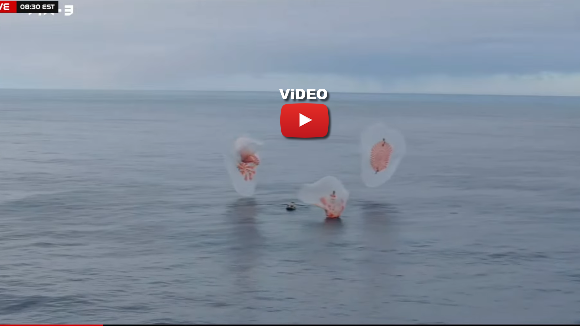 SpaceX Dragon Tracker Dünyaya Böyle İndi Niğde Dmc Haber, Niğde