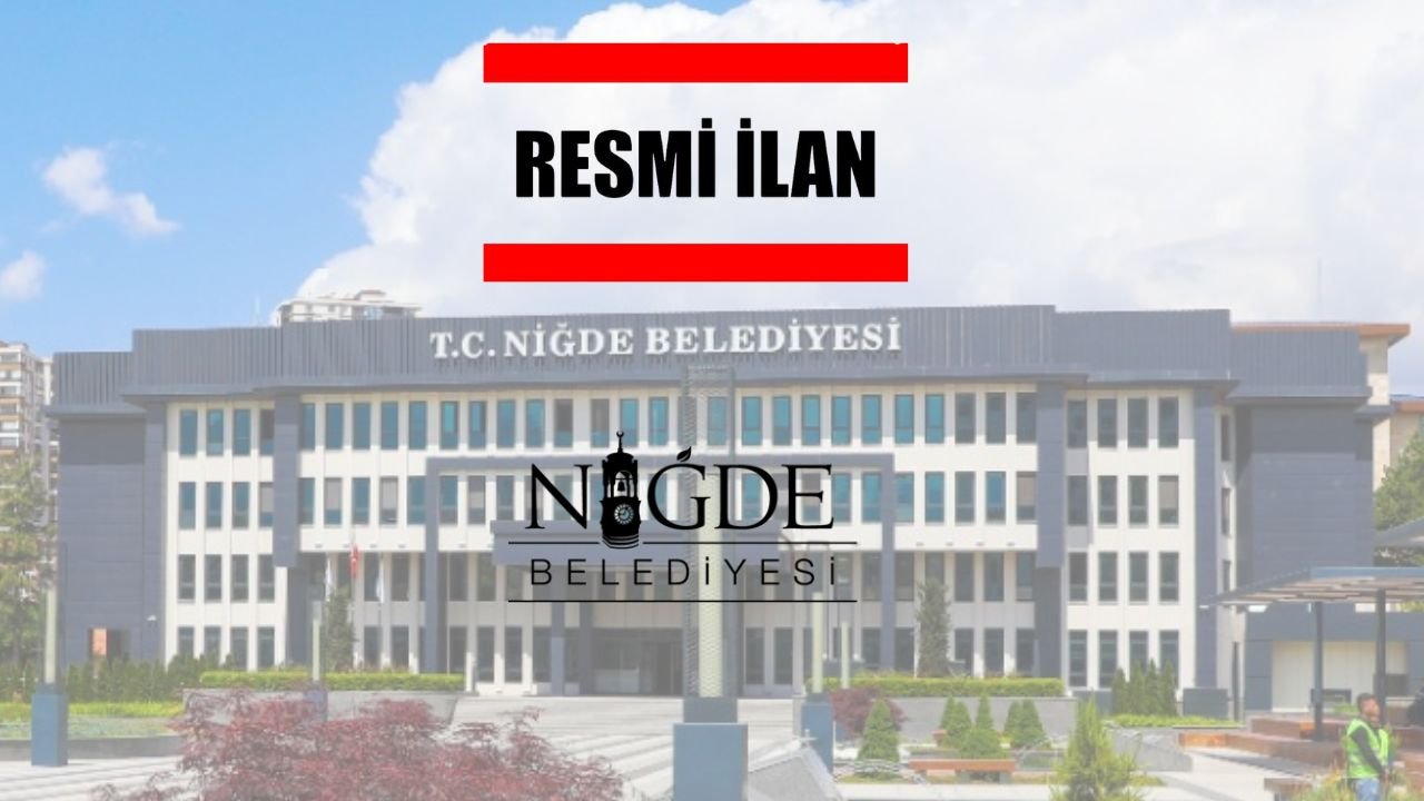 NİĞDE BELEDİYESİ TEMİZLİK MALZEMESİ SATIN ALACAK