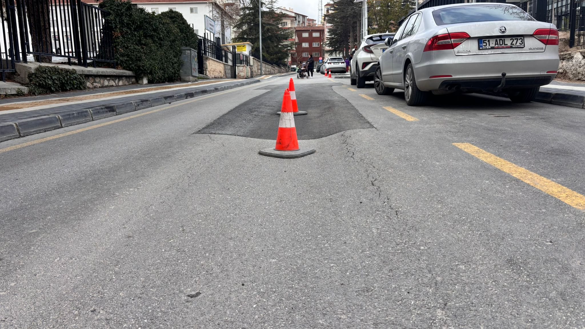 Niğde'de o yol ulaşıma kapalı