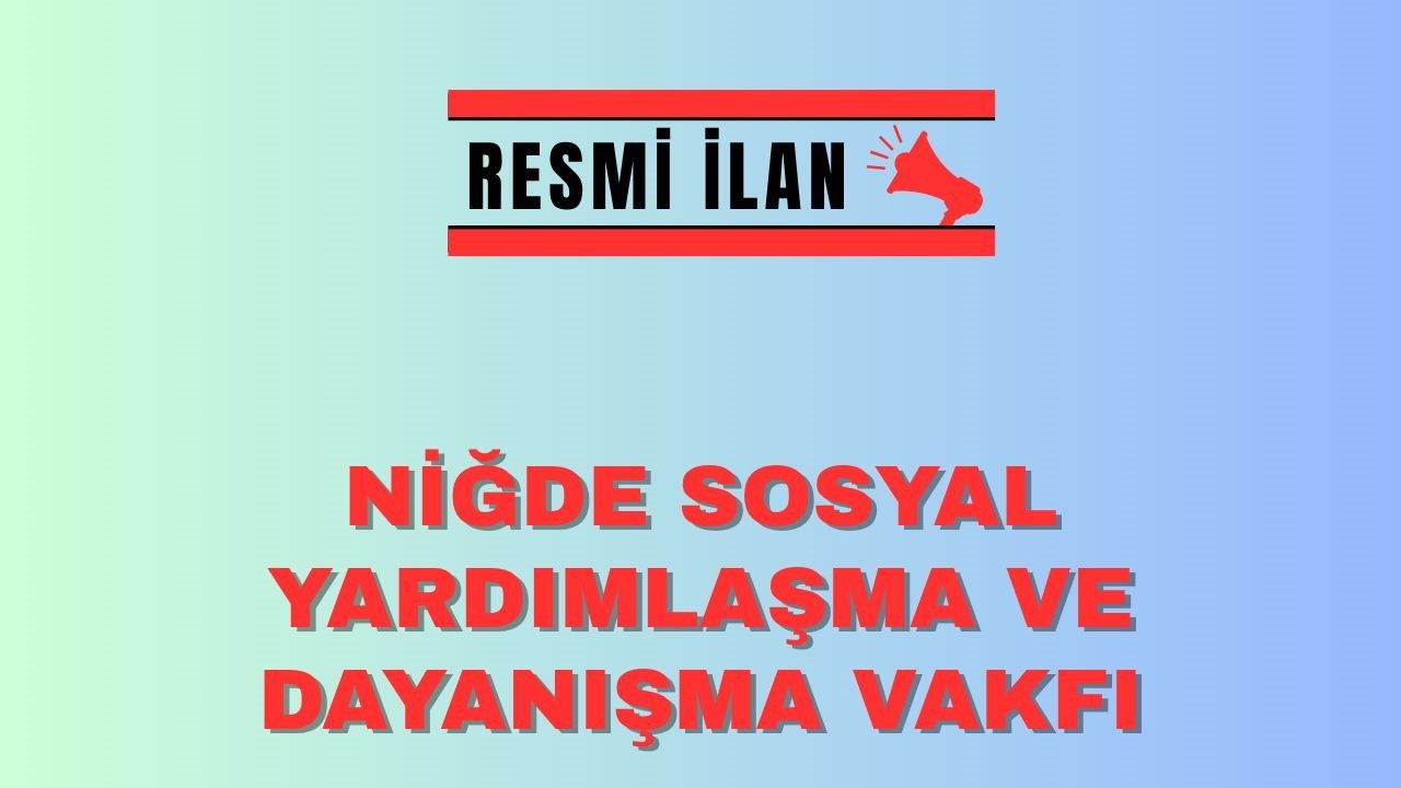 NİĞDE SYDV KÖMÜR NAKLİYESİ VE TESLİMİ HİZMETİ ALACAK
