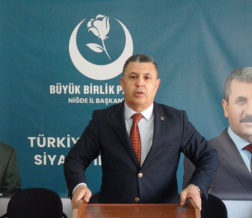 BBP Niğde İl Başkanı Karataş, DMC Haber muhabirine saldırıyı kınadı
