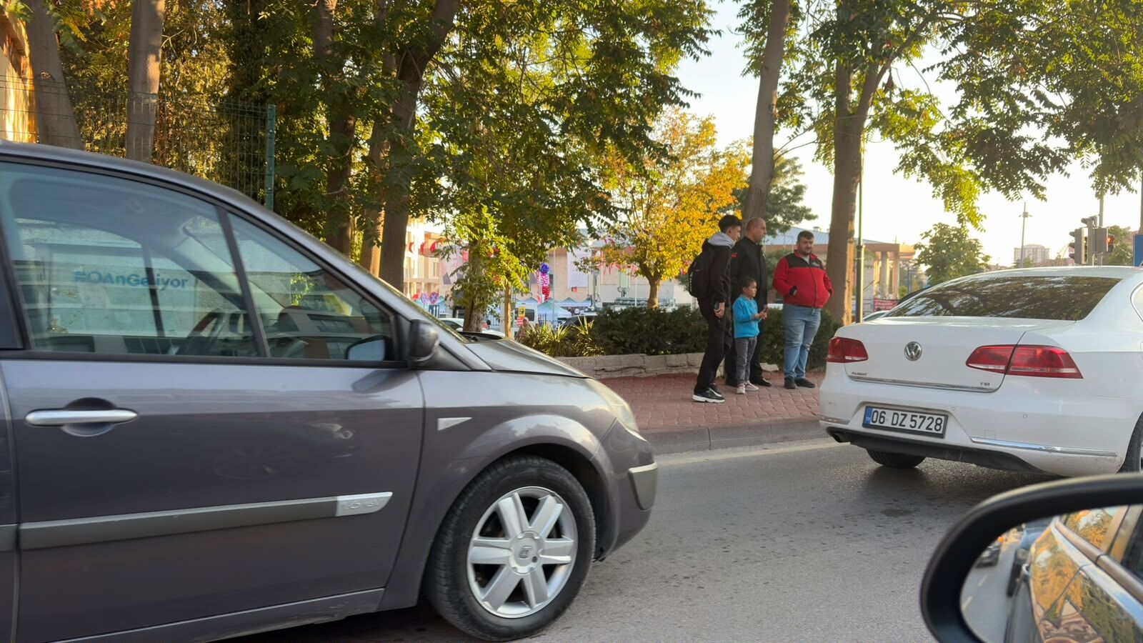 Niğde’de maddi hasarlı kaza